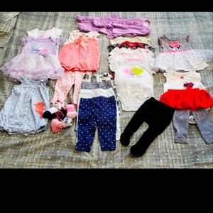 Baby girl clothes 3-6 months